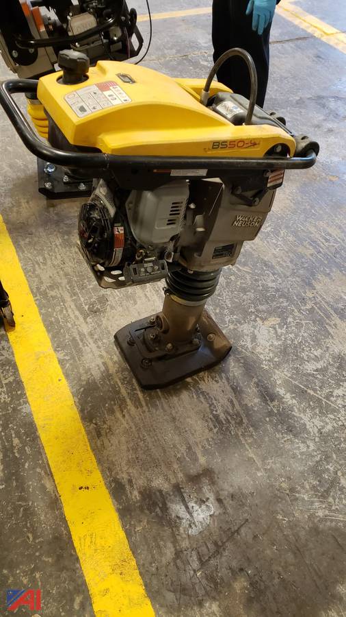 Auctions International Auction Albany Water DeptNY 25644 ITEM Wacker Neuson BS504As Tamper